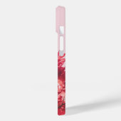 Rode mantel op roze Case-Mate iPhone case (Achterkant / Links)