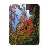 Rode Mapels in Japanse tuin Magneet (Verticaal)