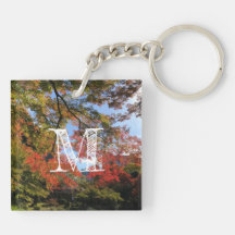 Rode Mapels in Japanse tuin