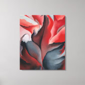 Rode Maple bij Lake George Georgia O'Keeffe | Canvas Afdruk (Voorkant)