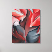 Rode Maple bij Lake George Georgia O'Keeffe | Canvas Afdruk (Voorkant)