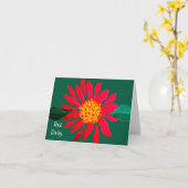 Rode Margriet  Kaart (Gele Bloem)