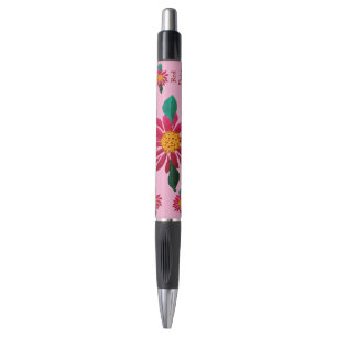 Rode Margriet Pen