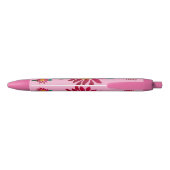 Rode Margriet Zwarte Inkt Pen (Achterkant)