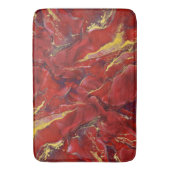 Rode marmer badmat (Voorkant Verticaal)