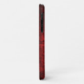 rode marmer Hoesje-Mate Barely daar Apple iPhone 1 Case-Mate iPhone Case (Achterkant/links)
