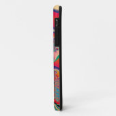 Rode Meditatieve Fractale Abstracte Kunst Case-Mate iPhone Case (Achterkant/links)