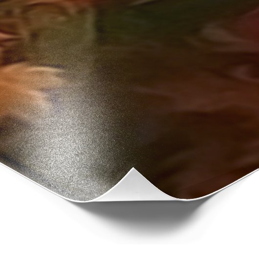 Rode melk foto afdruk (Hoek)