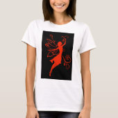 Rode melk t-shirt (Voorkant)