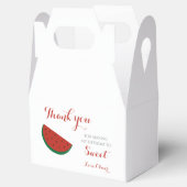 Rode Meloen Watermeloen Zomer Verjaardagsfeest Bedankdoosjes (Geopend)