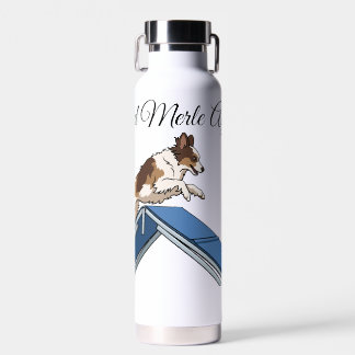 Rode Merle Australische Herdershond Agility Waterfles