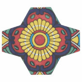 Rode Mexicaan Talavera Tile potterijkunst Voetbal (Enkel)