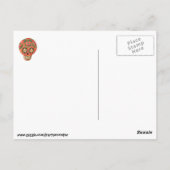 Rode Mexicaanse Suikerhuid Briefkaart (Achterkant)