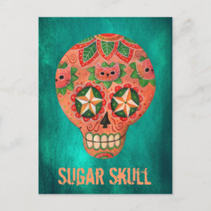 Rode Mexicaanse Suikerhuid Briefkaart