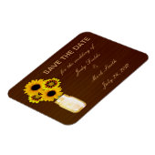 Rode Middenklasser Gele Pot Spara de Datum Magneet (Linkerzijde)