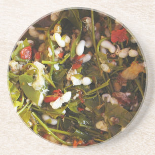 Rode Mieren Eiersalade ... Thais Straatvoedsel Zandsteen Onderzetter