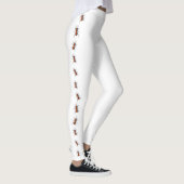 Rode mieren kruipen je benen omhoog leggings (Rechts)