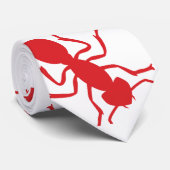 Rode mieren, mierennest. Halloween Stropdas (Opgerold)