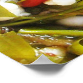 Rode Mierenei Salade ... Thais Straatvoedsel Poster (Hoek)