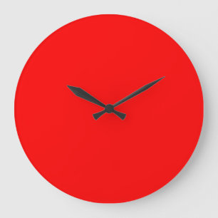 Rode minimalisering grote klok