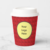 Rode minnaar papieren bekers (Voorkant)