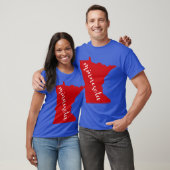 Rode Minnesota State MN Oversized T-shirt (Unisex)