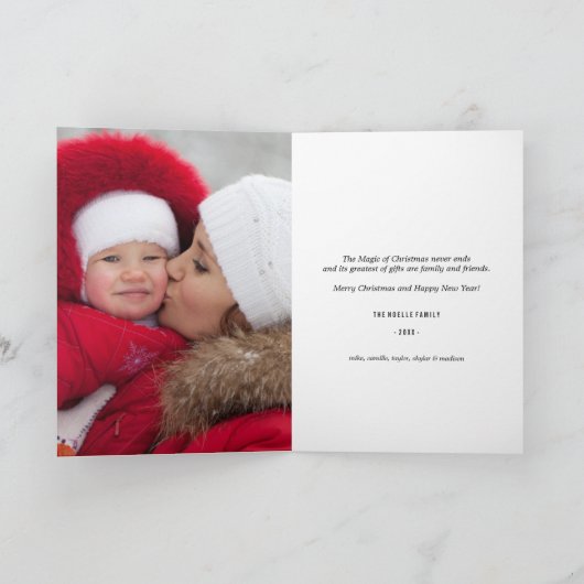 Rode moddercirkels die Abstracte kerstboom glanzen Feestdagen Kaart (Binnen)