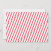 Rode Moderne Kalligrafie Pet Foto Vrolijk Kerstfee Feestdagenkaart (Achterkant)