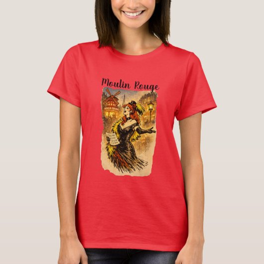 RODE MOLEN T-SHIRT (Voorkant)