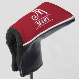 Rode Monogrammed Putter Head Hoesje Golfheadcover