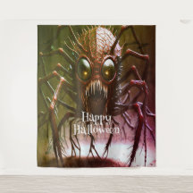 Rode Monster Halloween Achtergrond