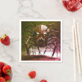 Rode Monster Halloween Servetten (Insitu)