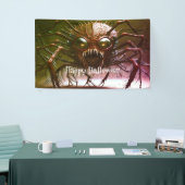 Rode Monster Halloween-spandoek Spandoek (Beurs)