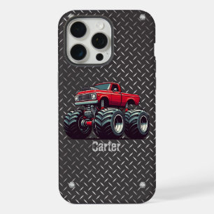Rode monsterwagen iPhone 15 pro max case
