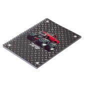 Rode monsterwagen notitieboek (Linkerzijde)