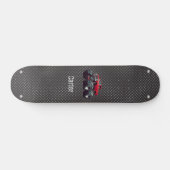 Rode monsterwagen persoonlijk skateboard (Horizontaal)