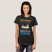 rode Montauk vlag T-shirt (Voorkant volledig)