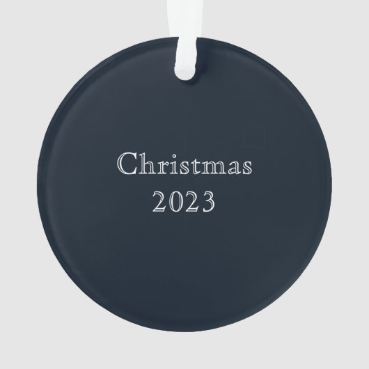 Rode mot in de nachttuin ornament (achterkant)