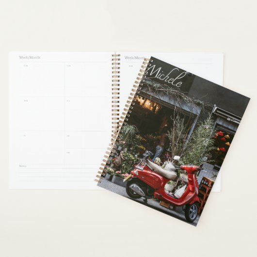  rode motor scooter planner (Display)