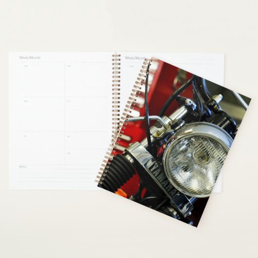 Rode motorfiets Bike Garage Planner (Display)