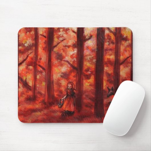 Rode mousepad muismat (Met muis)