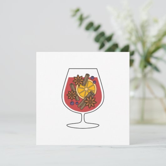 Rode mulgwijn, ingrediënten voor het recept van xm (Staand voorkant)