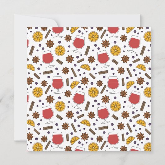 Rode mulgwijn, ingrediënten voor het recept van xm (Achterkant)