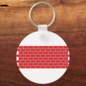 rode muur sleutelhanger (Voorkant)