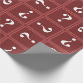 Rode mysterie cadeaupapier (Hoek)