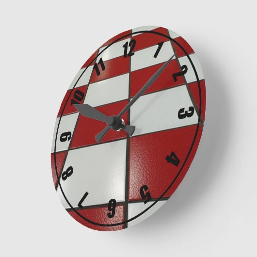 Rode N witte klok (Hoek)