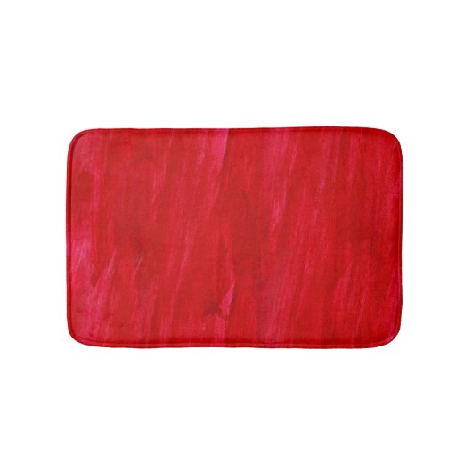 Rode naadloze achtergrond Abstract en Waterverf Badmat (Voorkant)