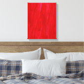 Rode naadloze achtergrond Abstract en Waterverf Canvas Afdruk (Insitu (Slaapkamer))