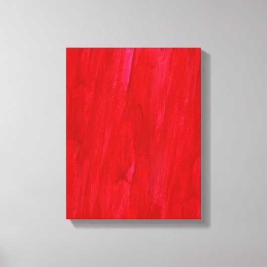 Rode naadloze achtergrond Abstract en Waterverf Canvas Afdruk (Voorkant)