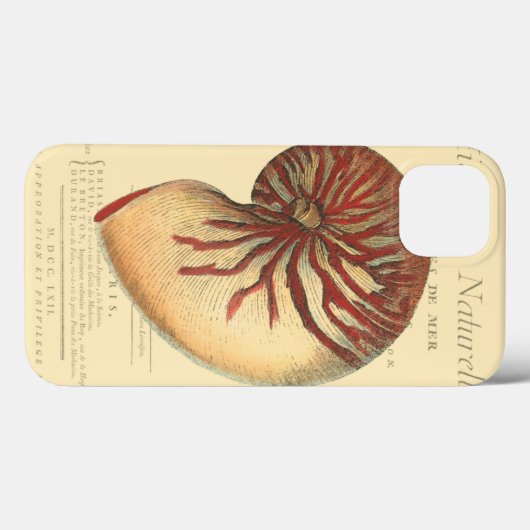 rode naaldhuls Case-Mate iPhone case (Achterkant (horizontaal))